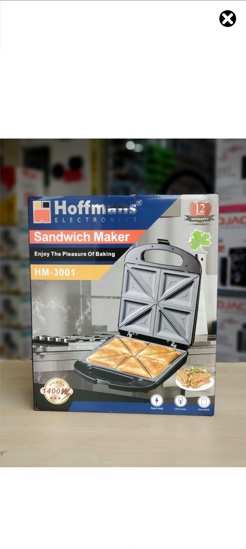 SANDWICH MAKER