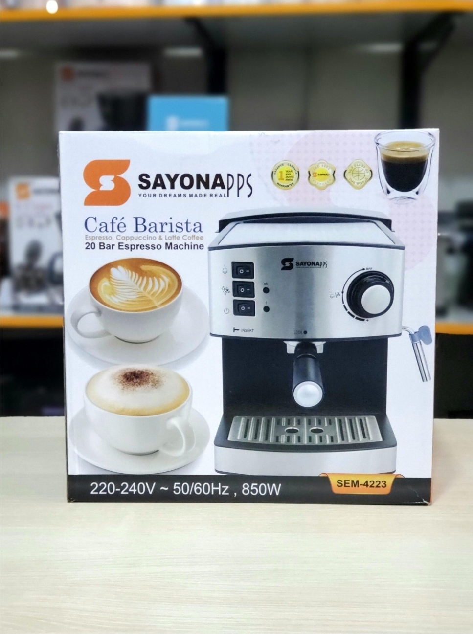 SAYONA COFFEE MACHINE